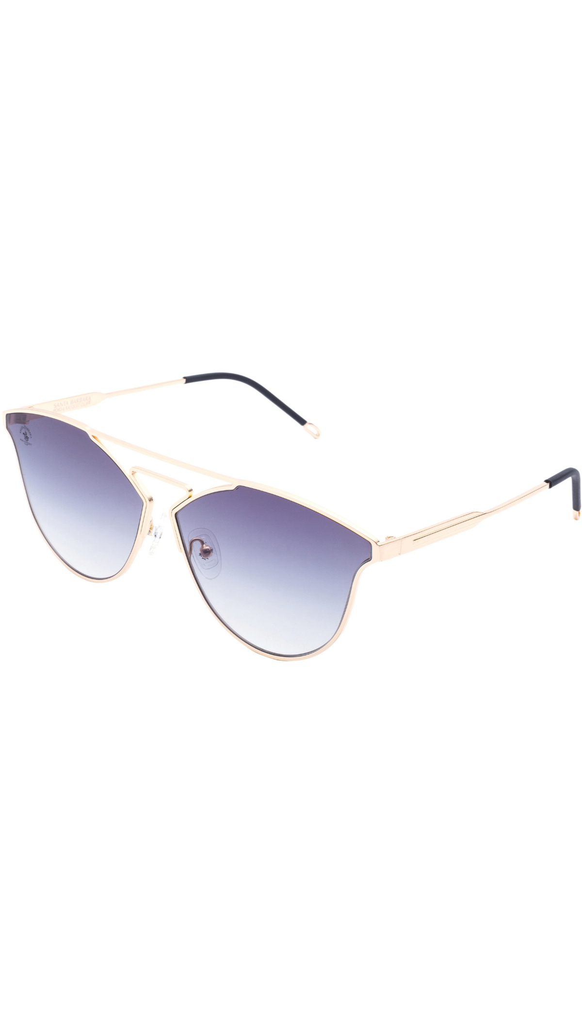 Santa Barbara Polo Women Gray/Gold Sunglass