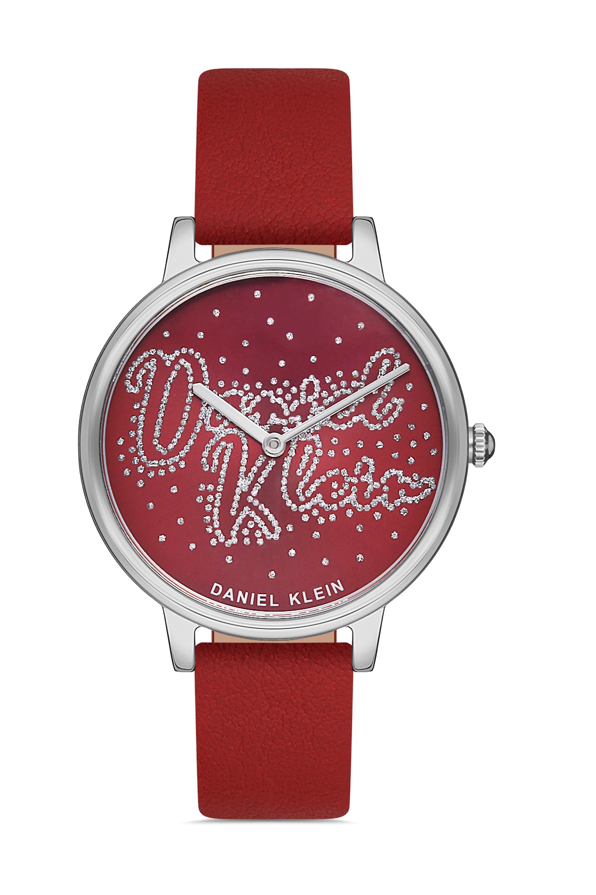 Daniel Klein Trendy Women Red/Silver Watch