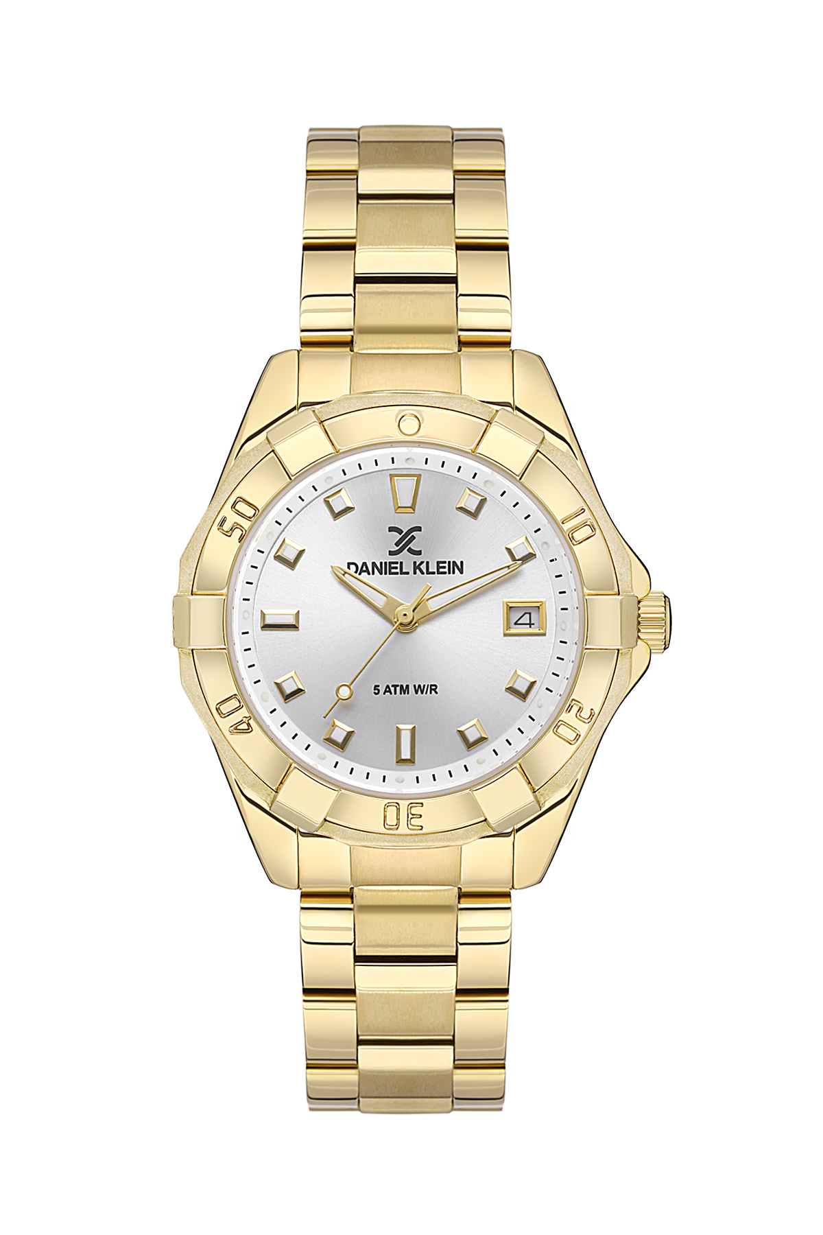 Daniel Klein Premium Women Silver/Gold Watch