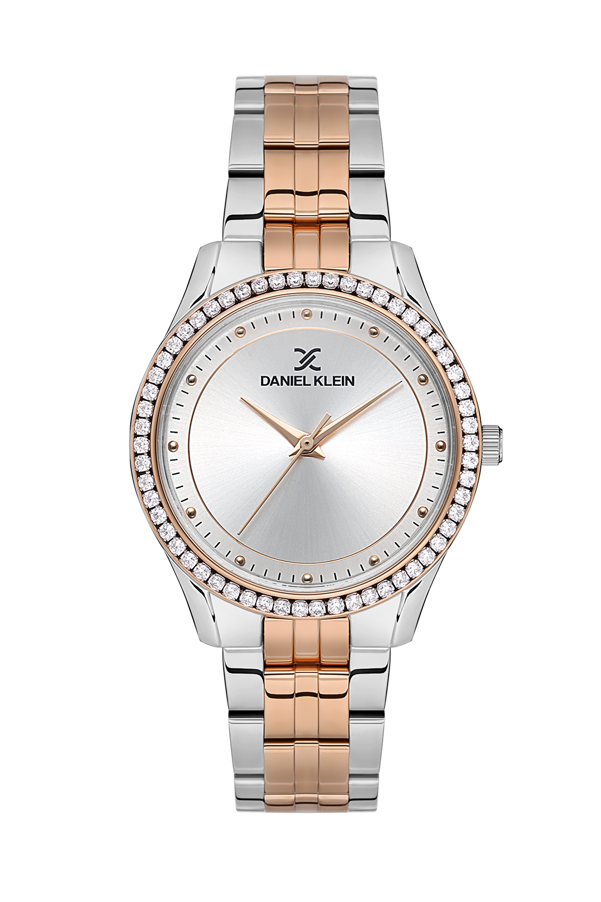 Daniel Klein Premium Women Silver/Rose Gold Watch