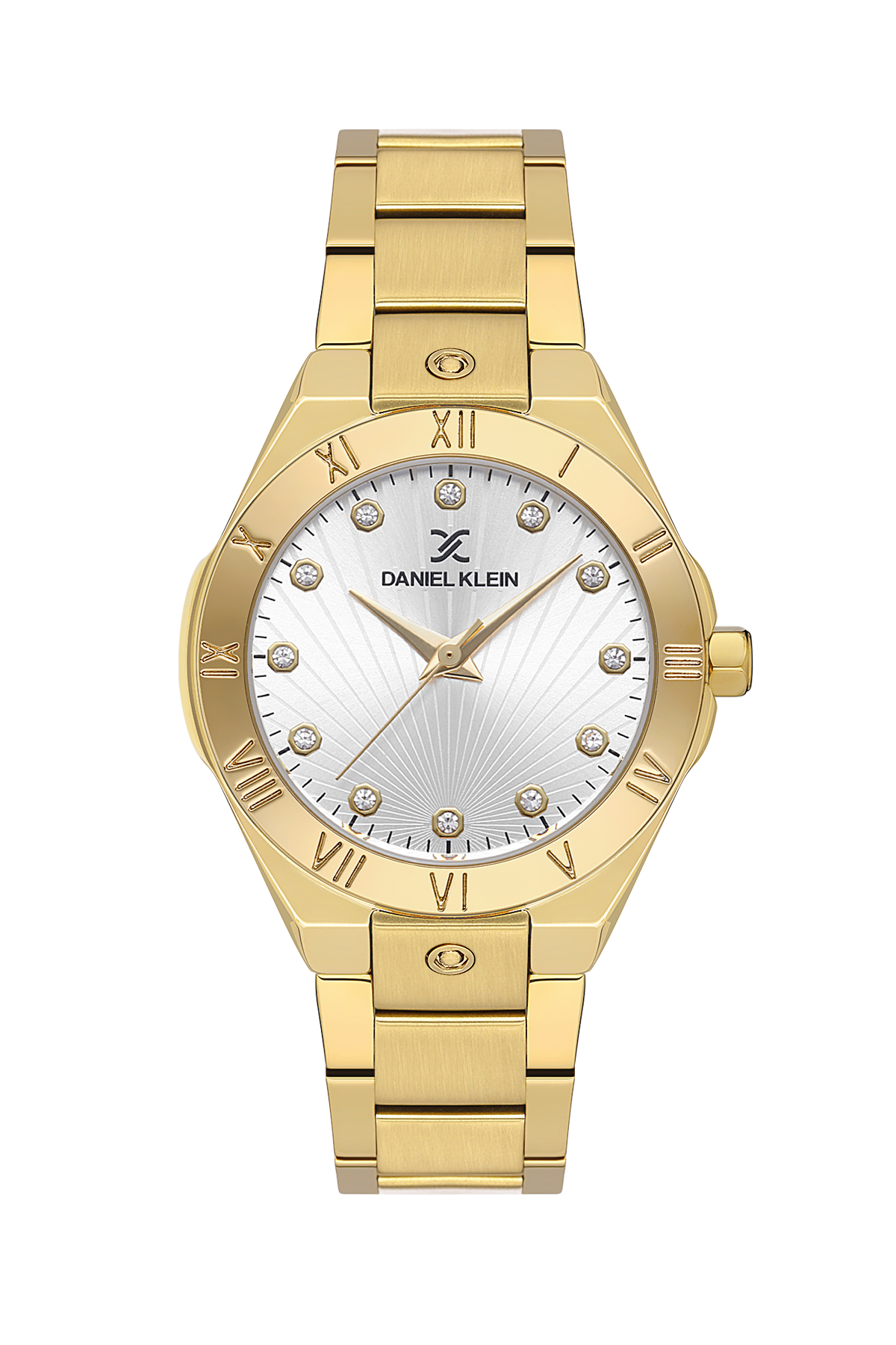 Daniel Klein Premium Women Silver/Gold Watch