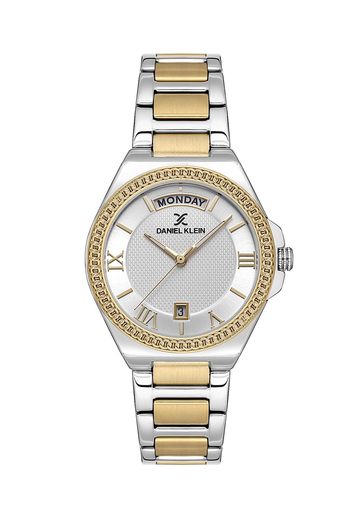 Daniel Klein Premium Women Silver/Gold Watch