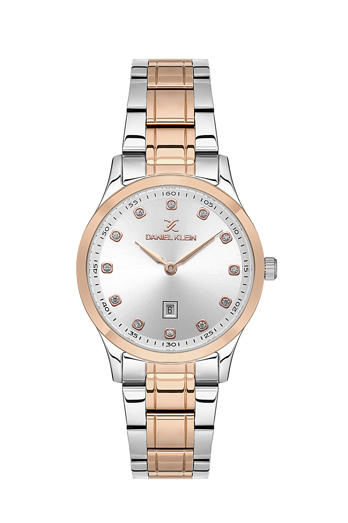 Daniel Klein Premium Women Silver/Rose Gold Watch