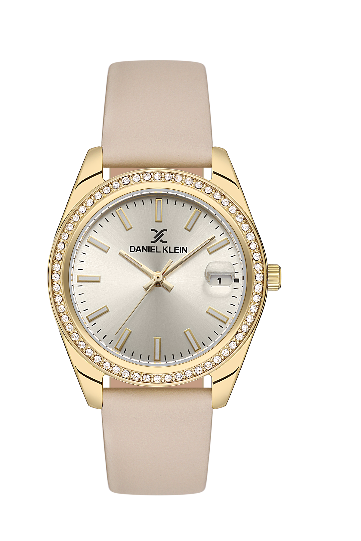 Daniel Klein Premium Women Silver/Gold Watch