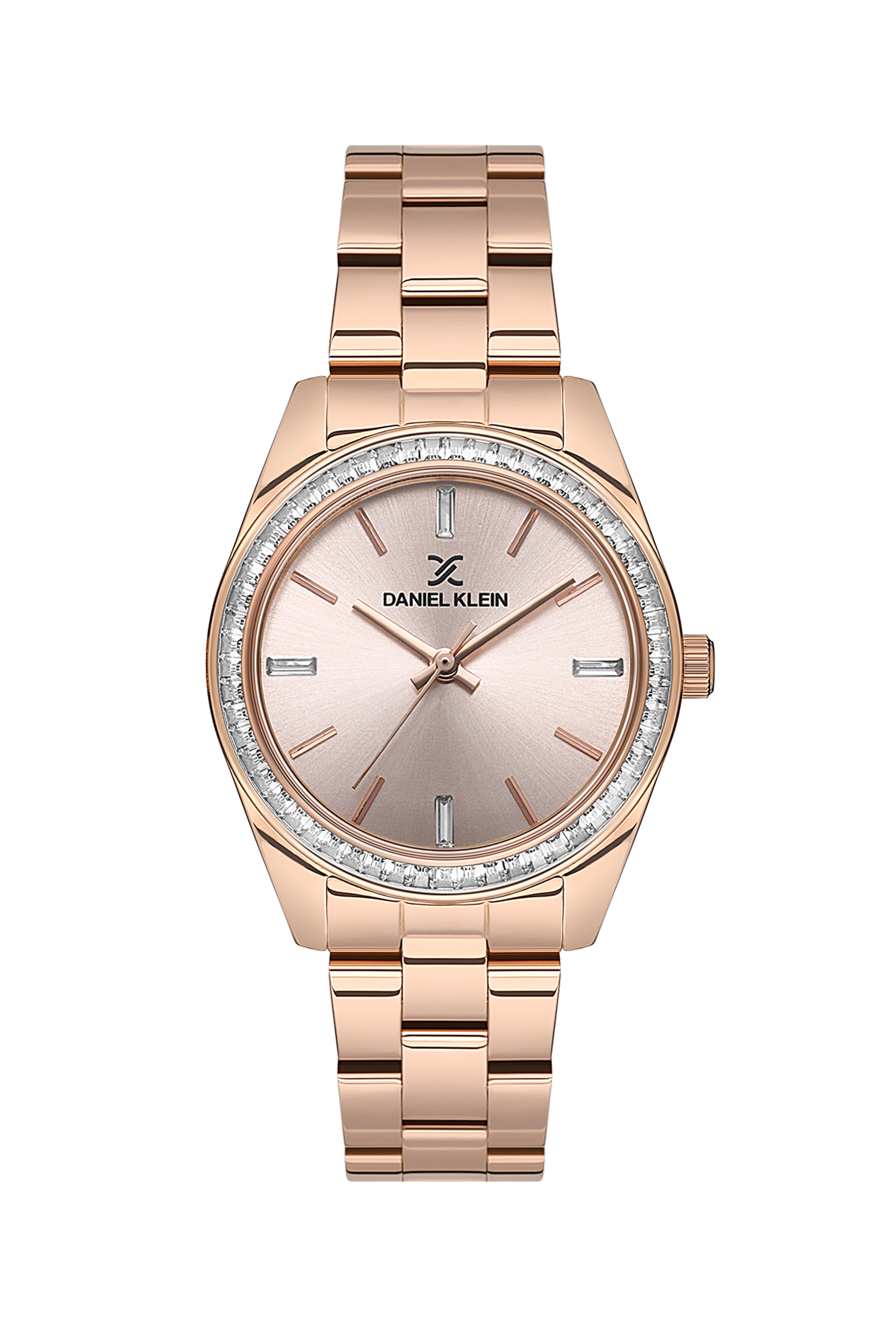 Daniel Klein Premium Women Triple Rose Gold Watch