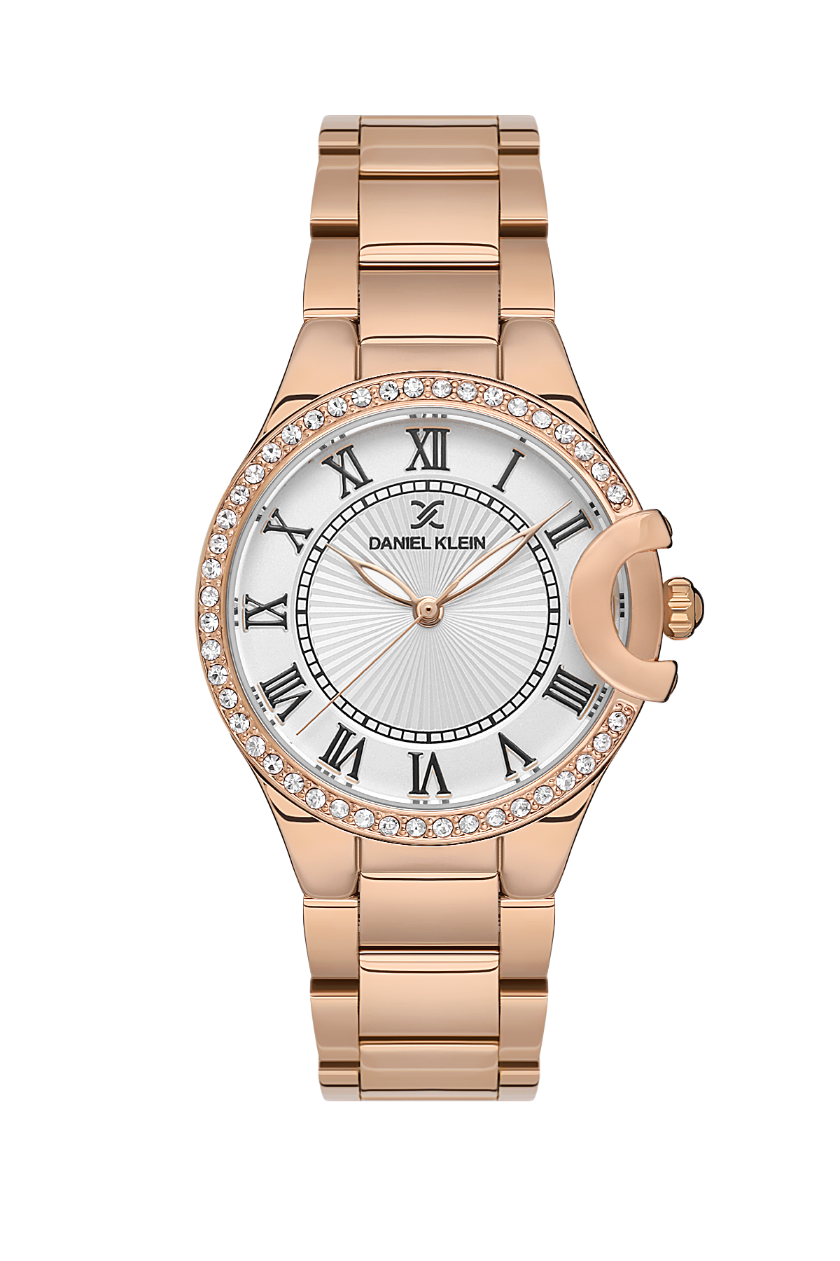 Daniel Klein Premium Women White/Rose Gold Watch