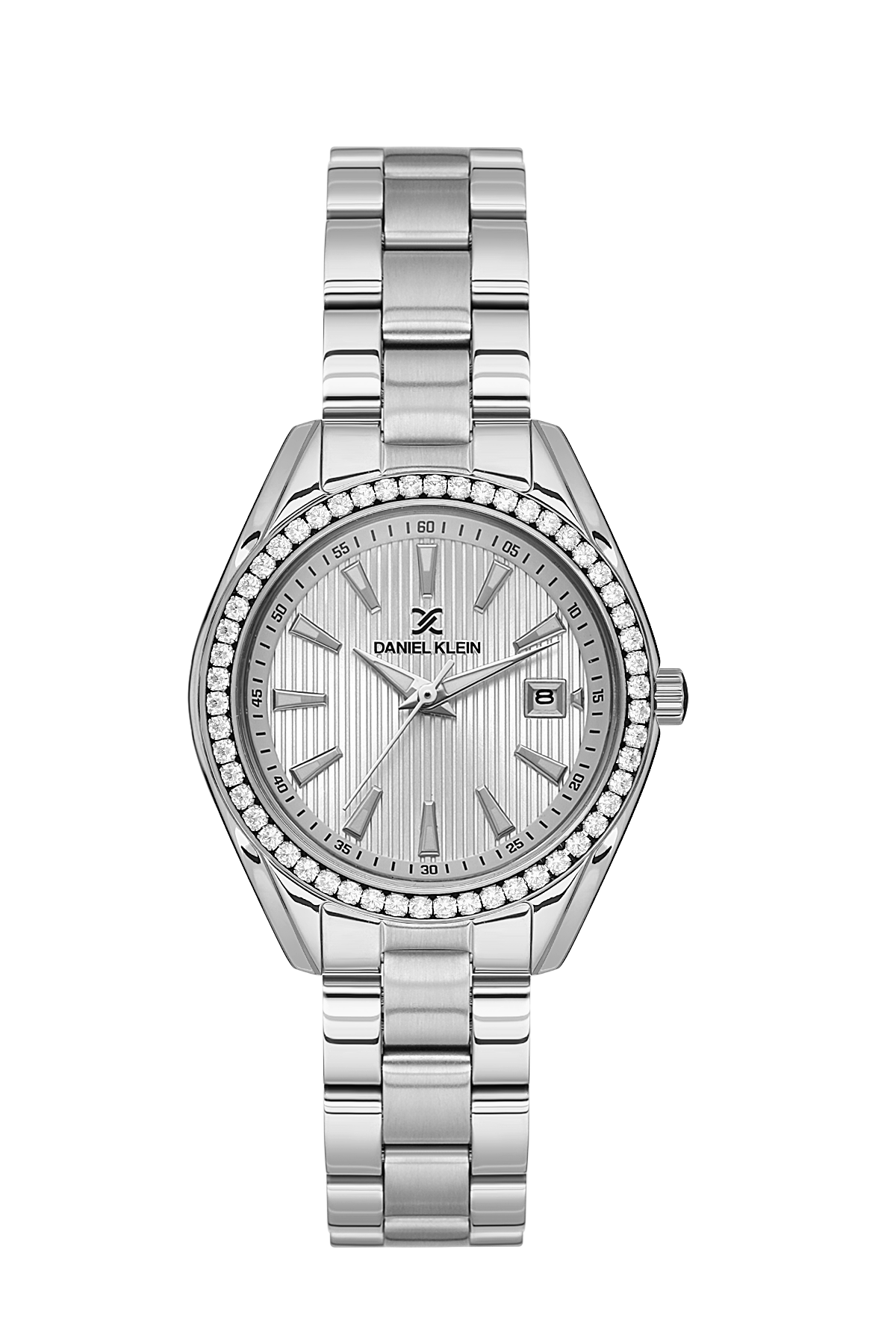 Daniel Klein Premium Women Triple Silver Watch