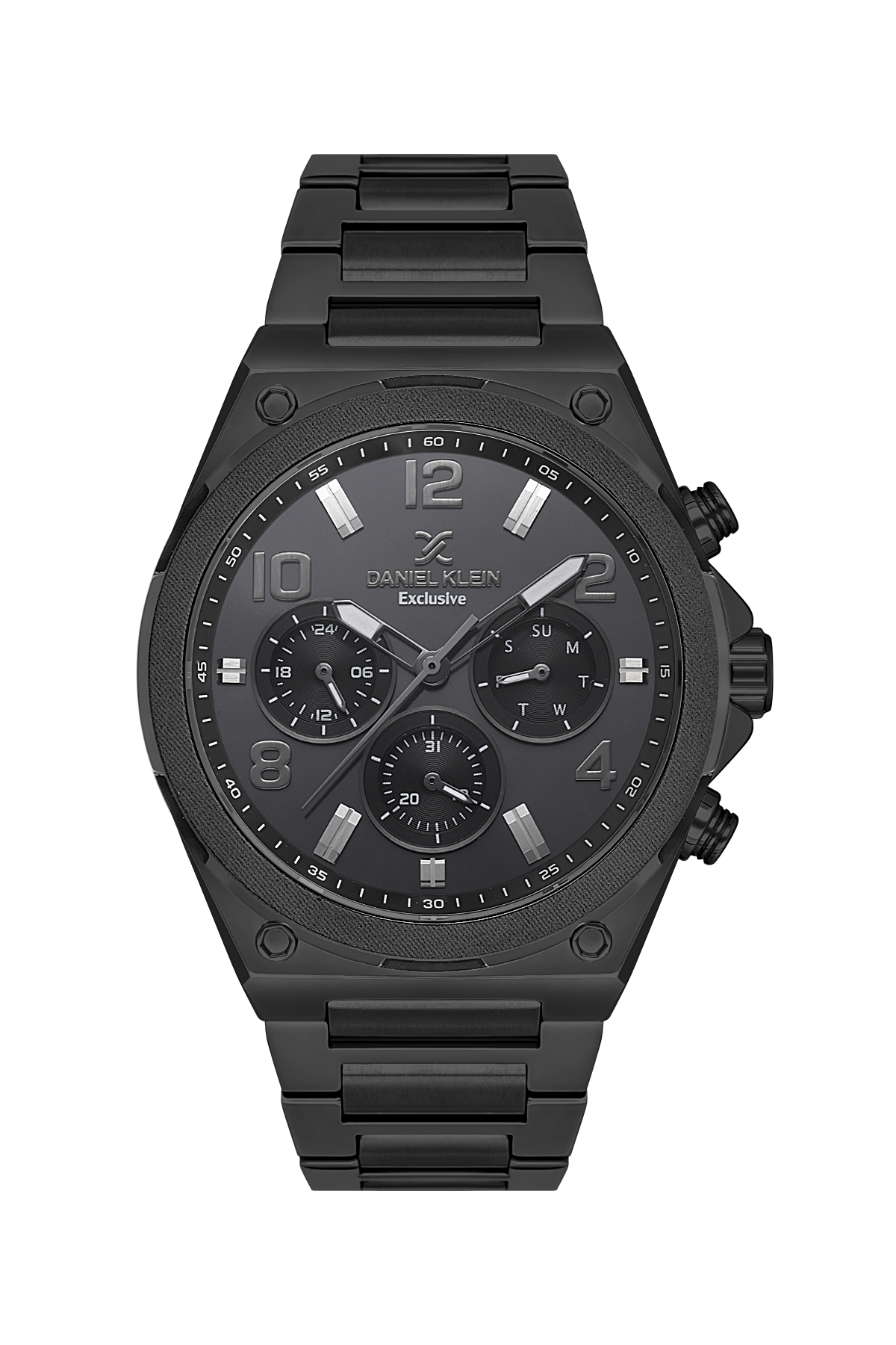 Daniel Klein Exclusive Men Triple Black Watch