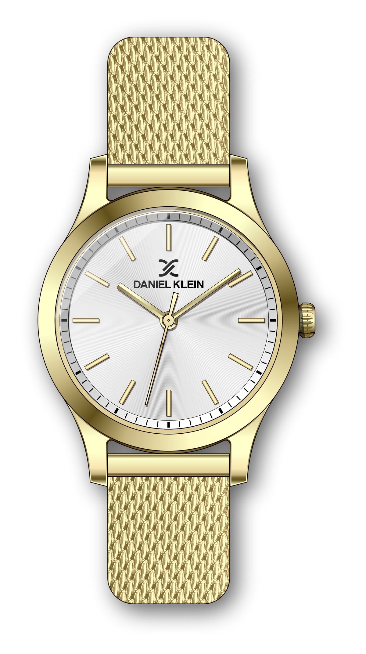 Daniel Klein Premium Women Silver/Gold Watch