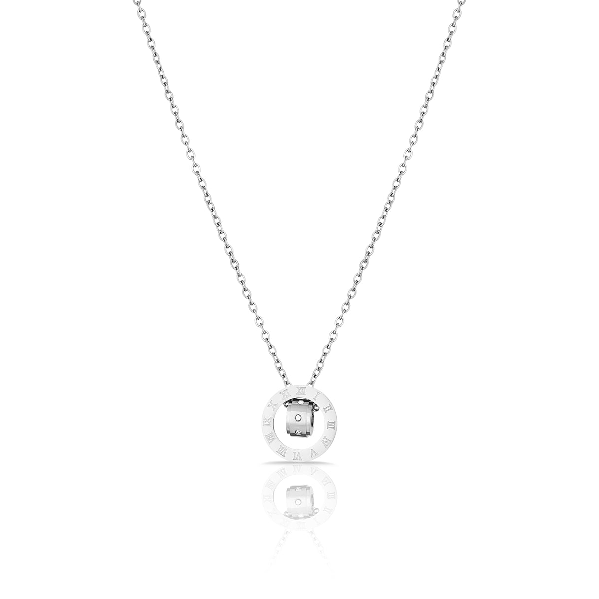 Daniel Klein Women Triple Silver Necklace