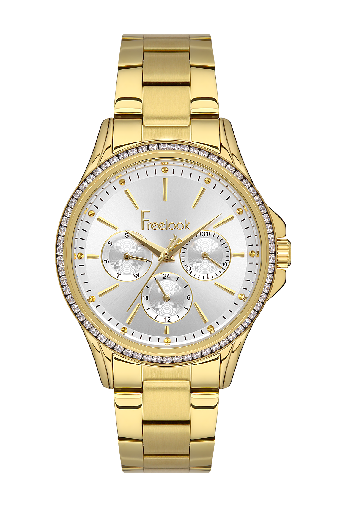 Freelook Lumiere Women Silver/Gold Watch