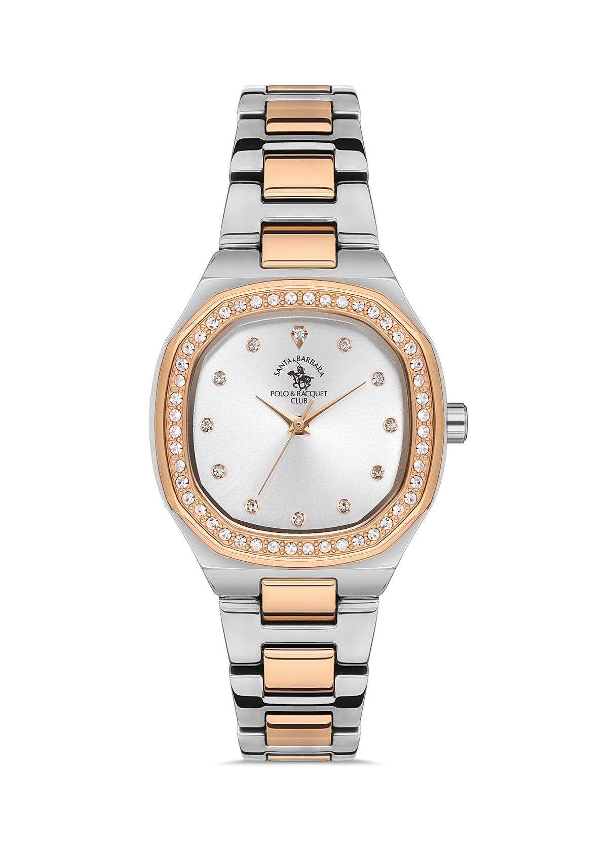 Santa Barbara Polo Unique Women Silver/Rose Gold Watch