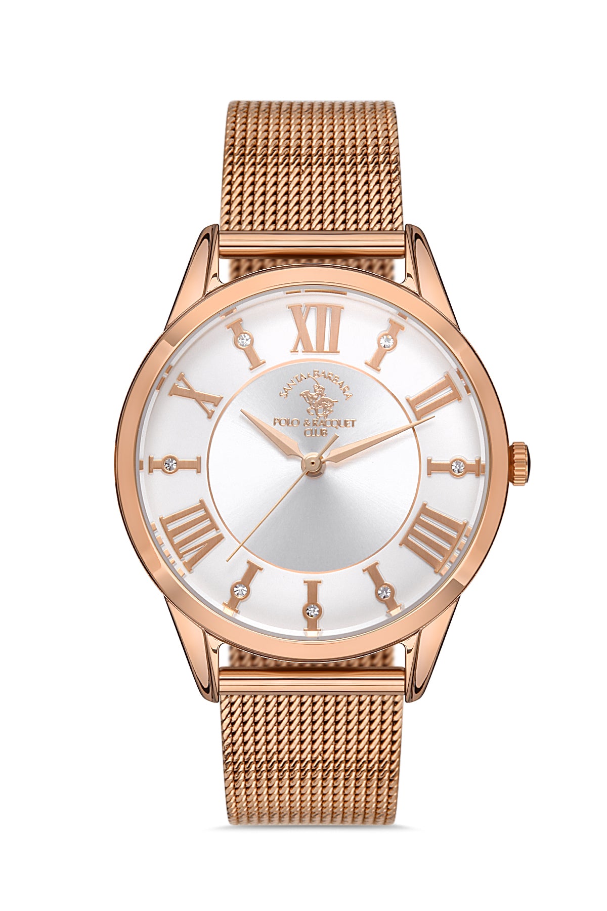 Santa Barbara Polo Unique Women Silver/Rose Gold Watch