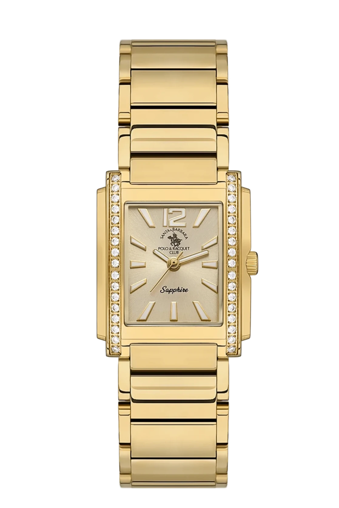 Santa Barbara Polo Luxury Women Gold Gemset Watch