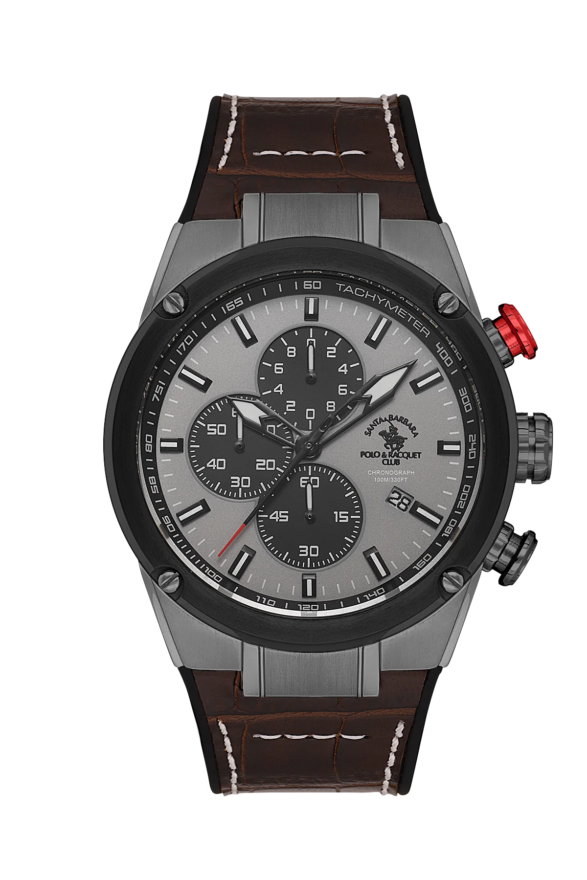 Santa Barbara Polo Legend Men Gray Chronograph Watch