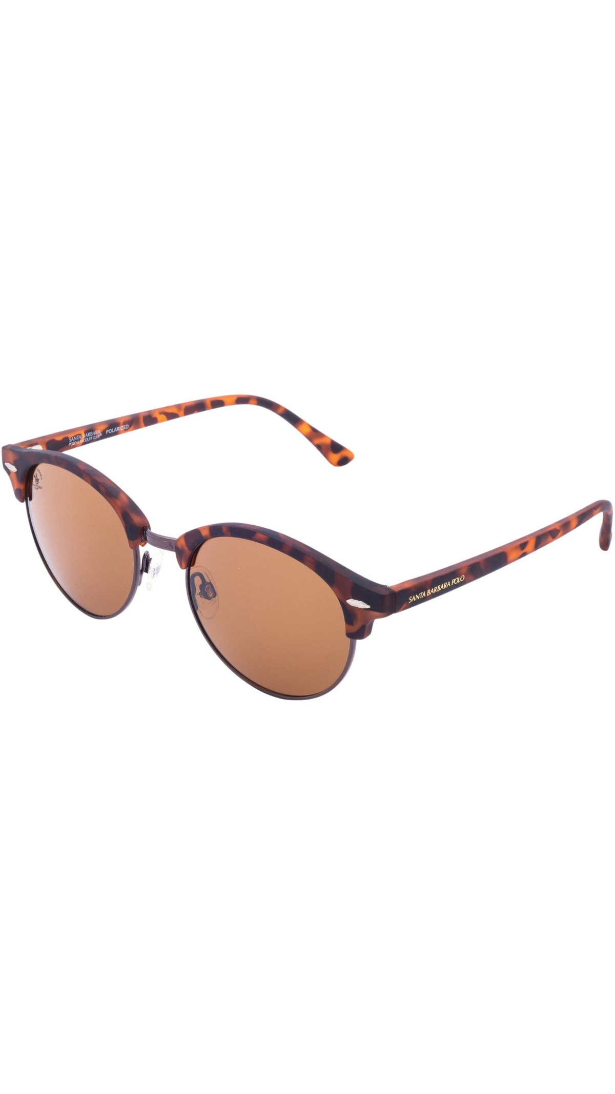 Santa Barbara Polo Unisex Brown Polarized Sunglass