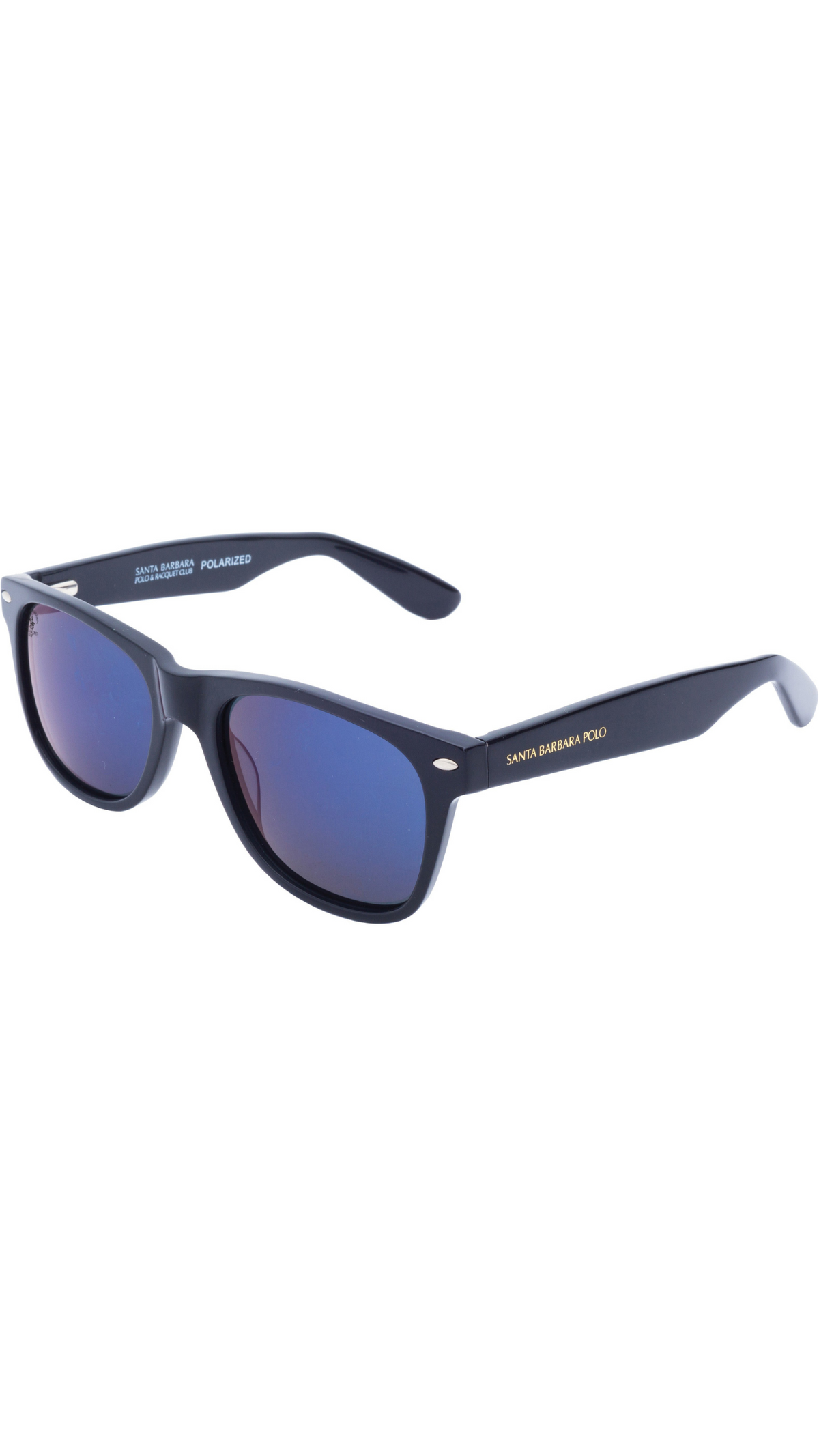 Santa Barbara Polo Men Black/Gray Polarized Sunglass