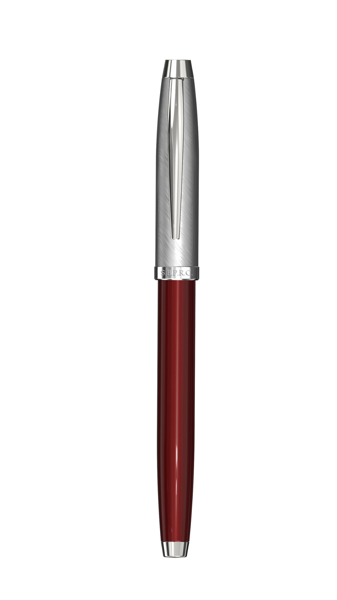 Santa Barbara Polo Red/Silver Ballpoint Pen