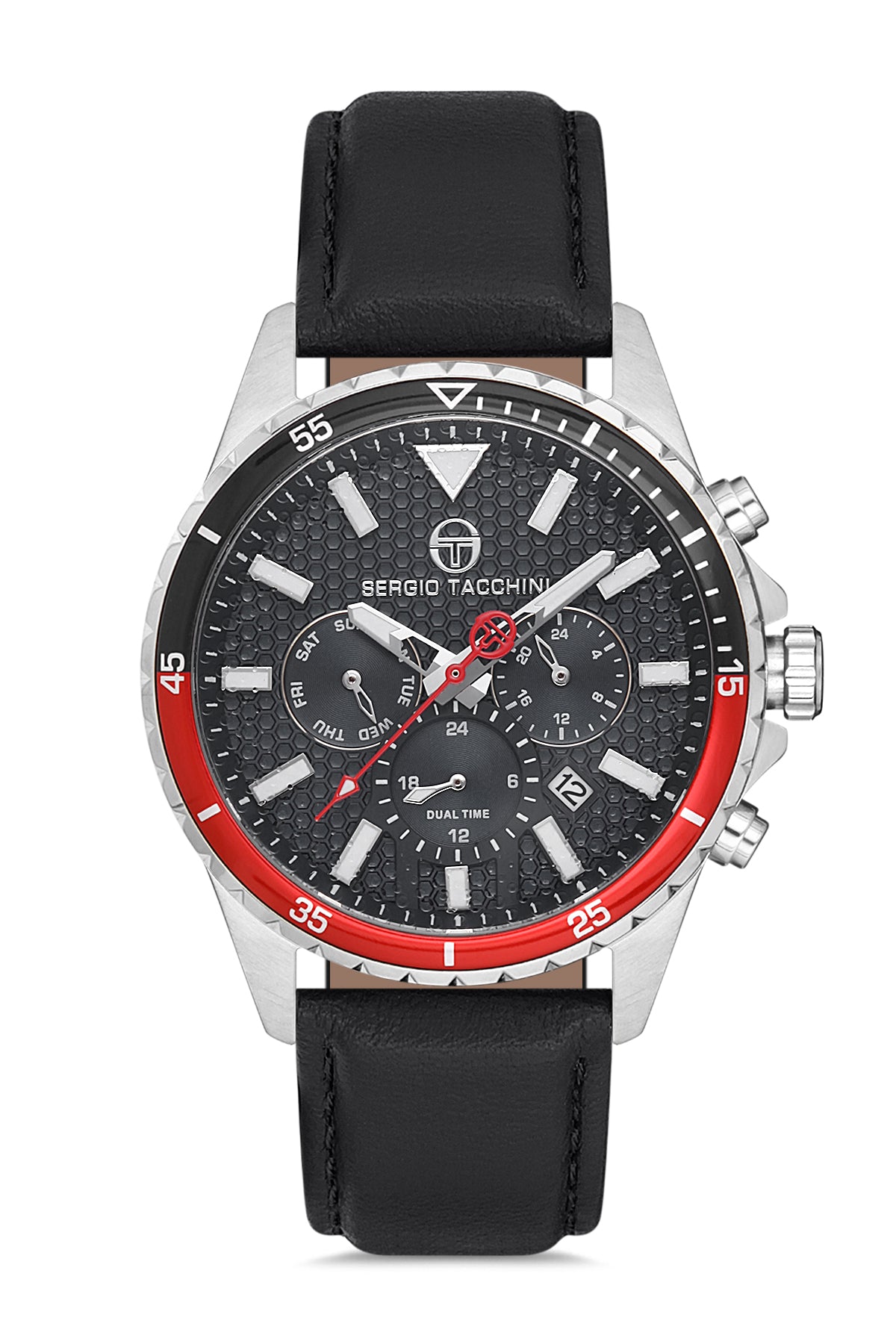 Sergio Tacchini Archivio Men Black/Red Watch