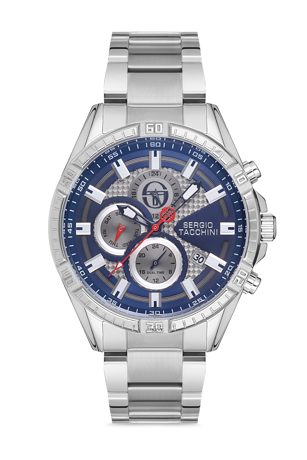 Sergio Tacchini Archivio Men Blue Stainless Steel Watch