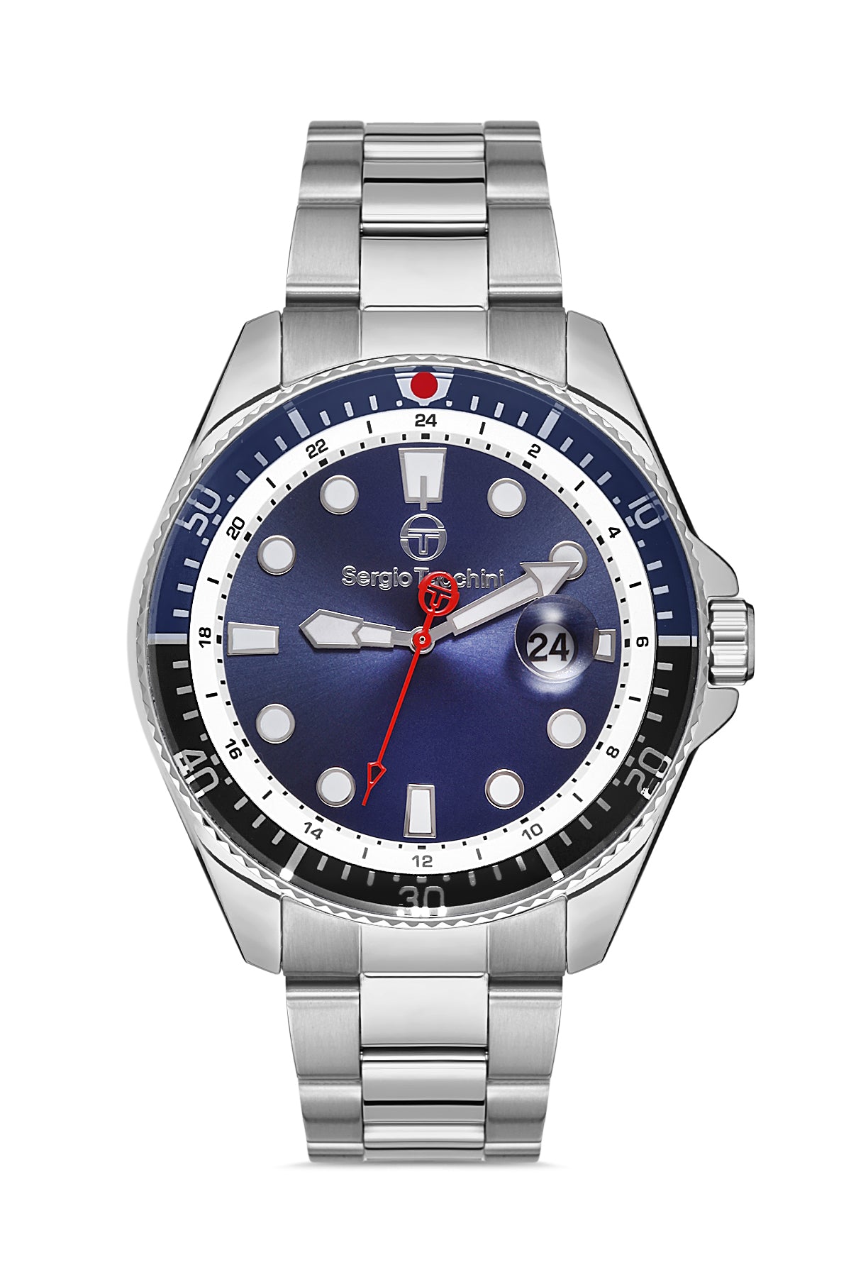 Sergio Tacchini Archivio Men Blue Stainless Steel Watch