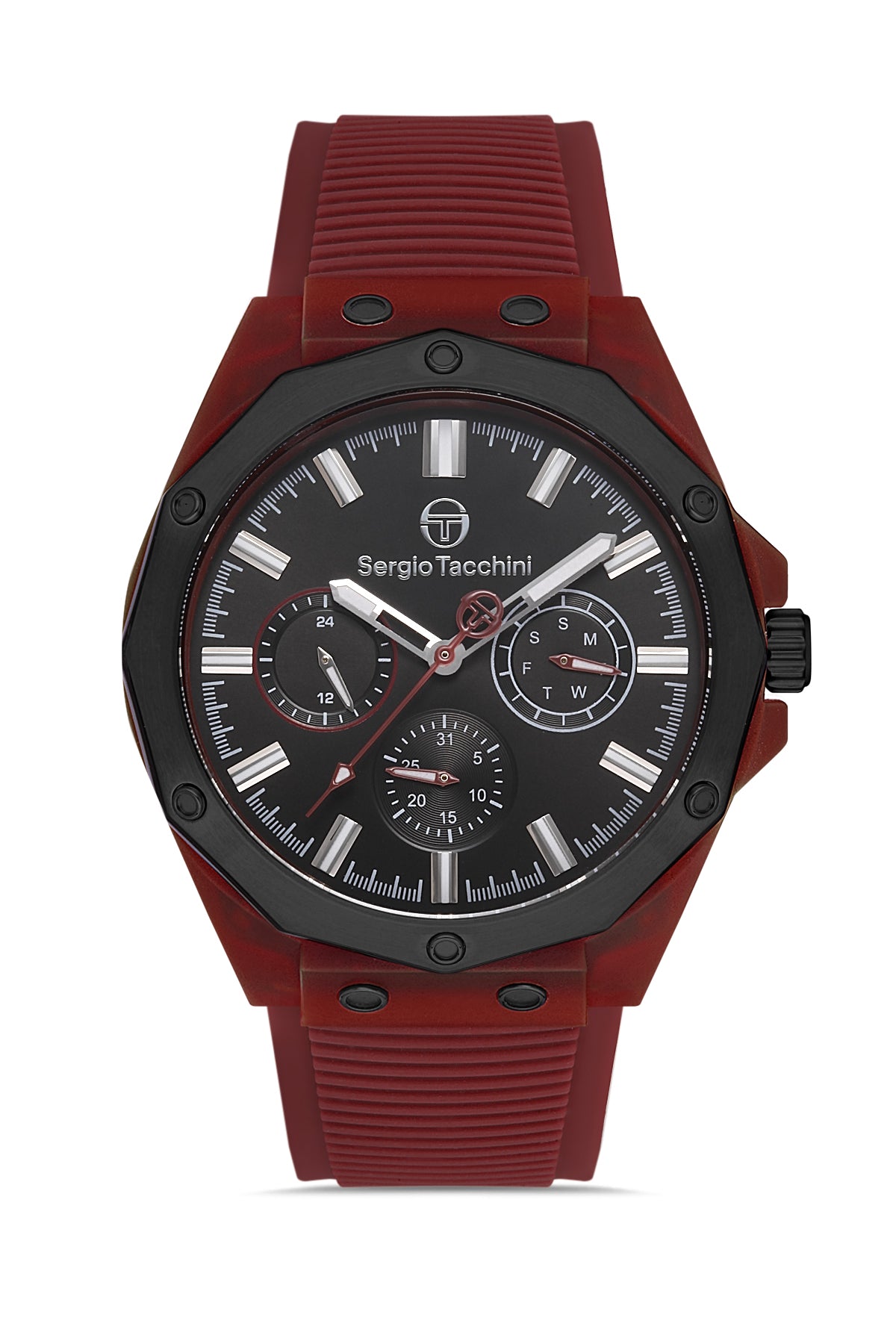 Sergio Tacchini Streamline Men Burgundy Watch