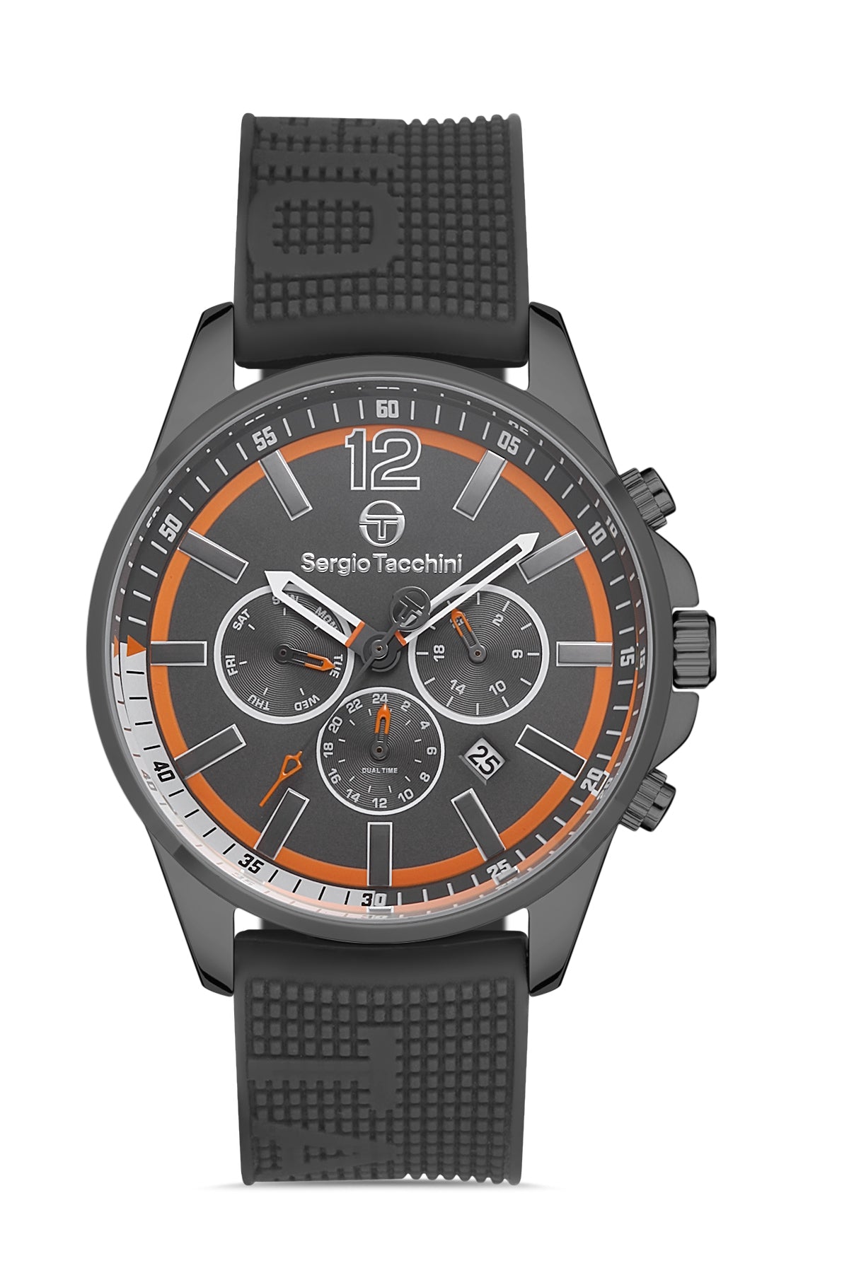 Sergio Tacchini Streamline Men Grey/Orange Watch