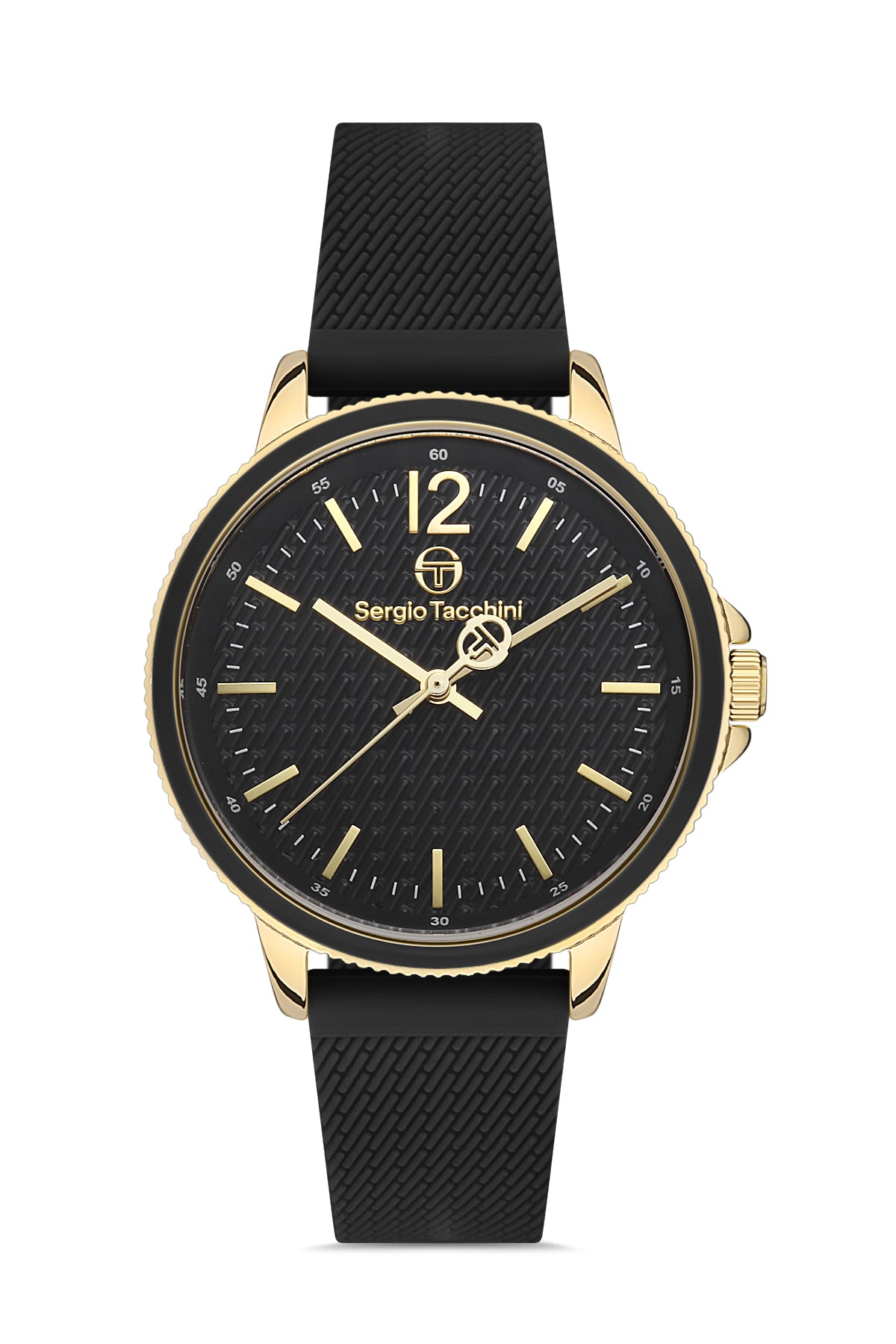 Sergio Tacchini Streamline Women Black/Gold Watch