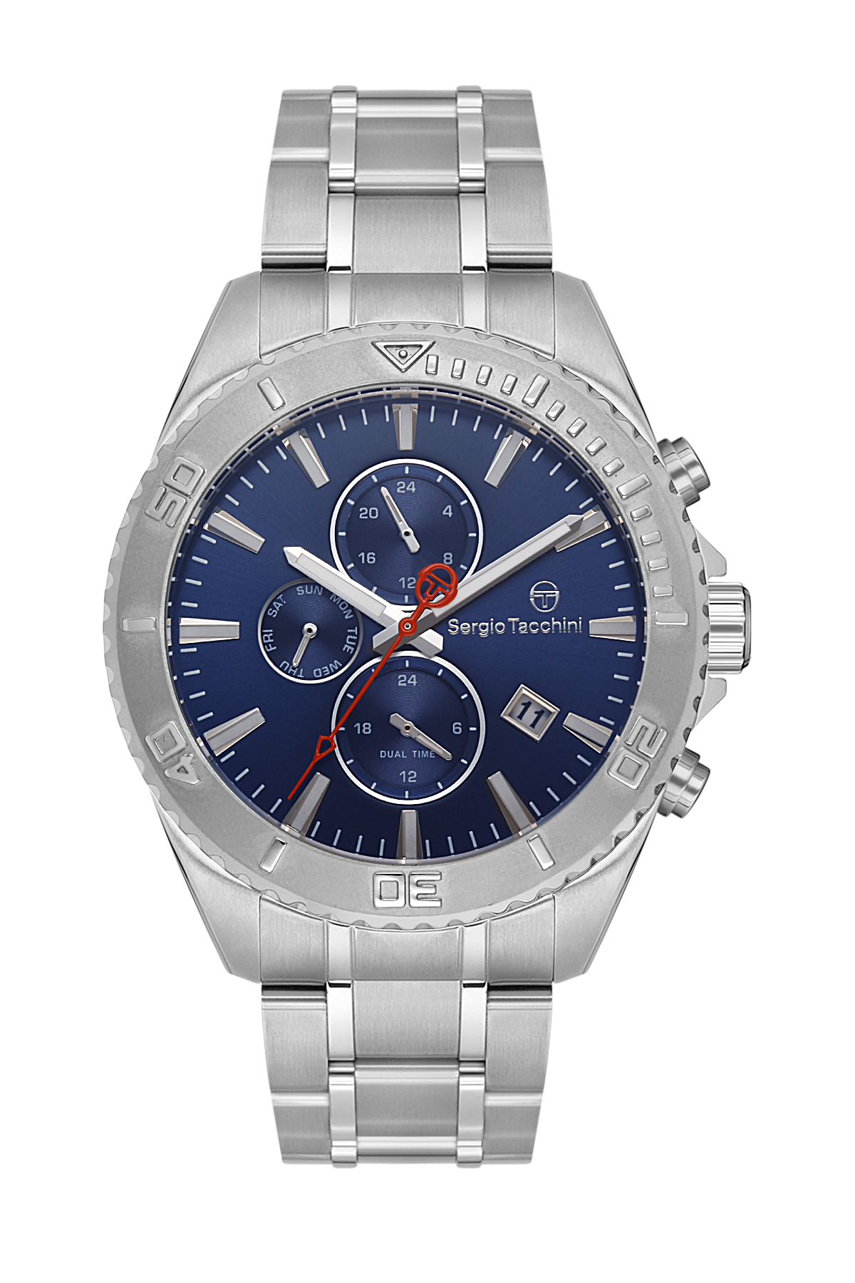 Sergio Tacchini Coastlife Men Blue Stainless Steel Watch