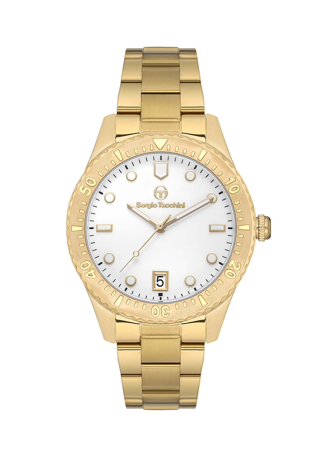 Sergio Tacchini Coastlife Women Gold/White Stainless Steel Watch