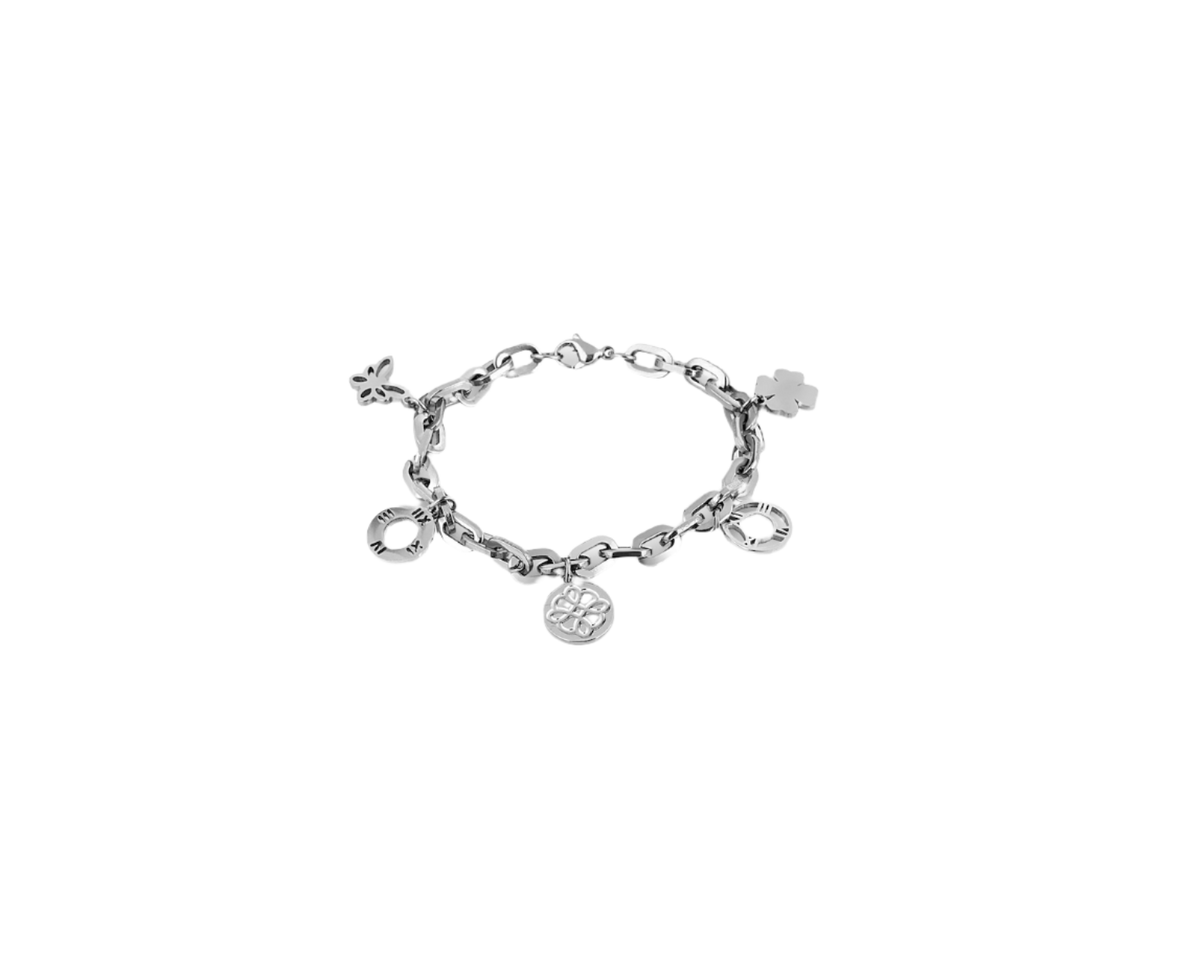 Daniel Klein Women Silver Charm Bracelet