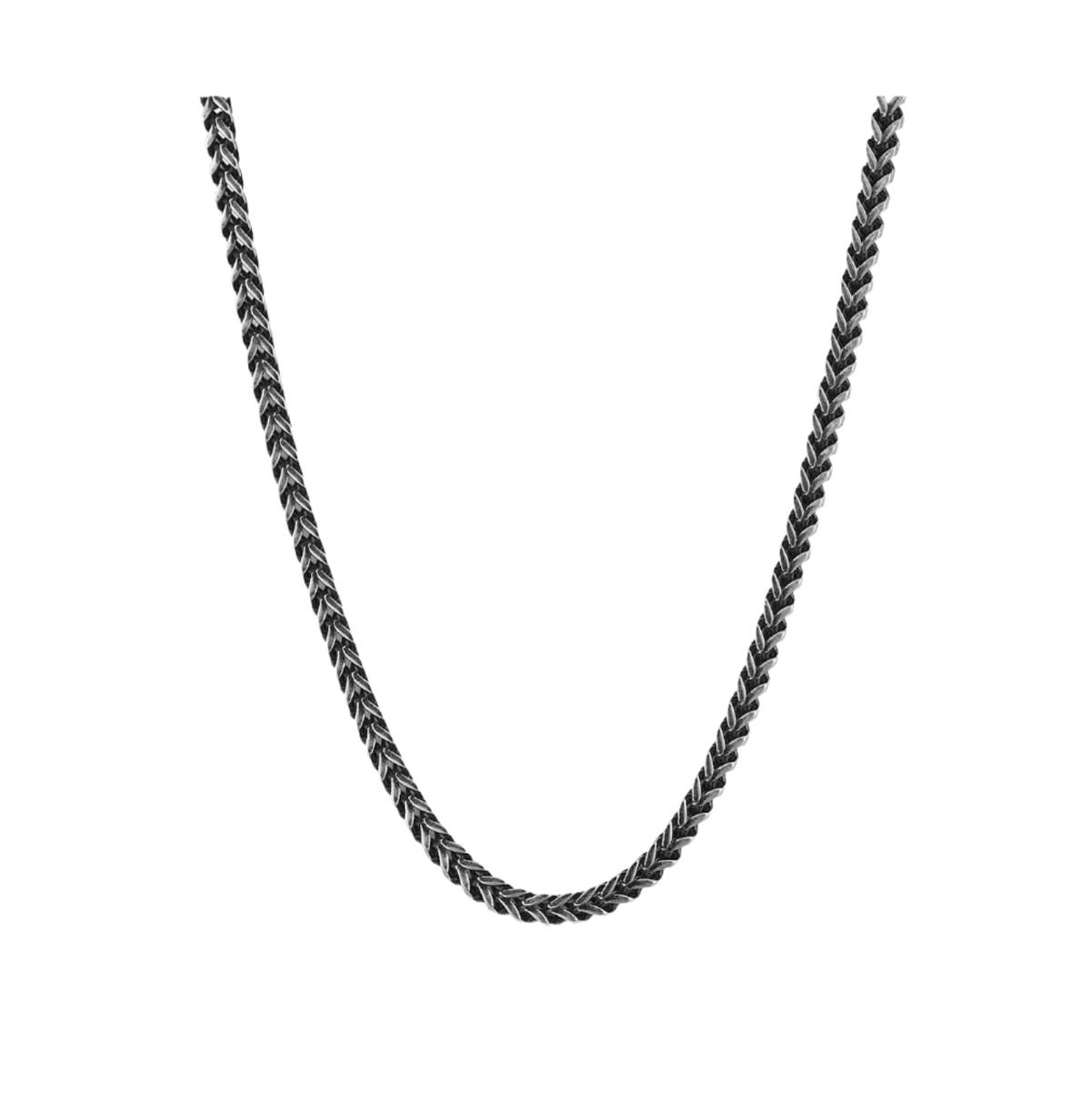 Daniel Klein Men Gray Rope Necklace